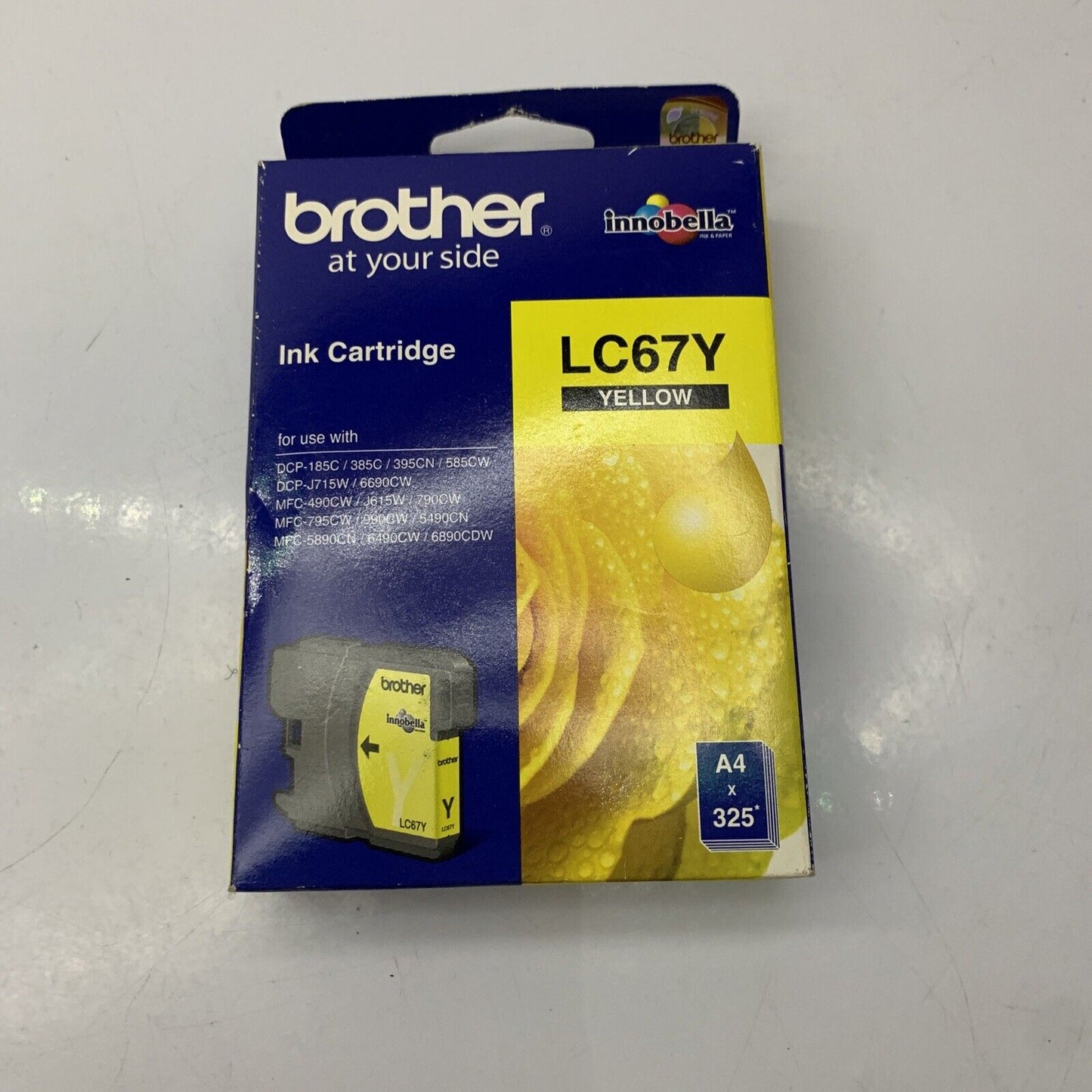 Brother LC67BK-2PK Genuine Black Twin + Yellow Ink Cartridge LC67Y  NEW
