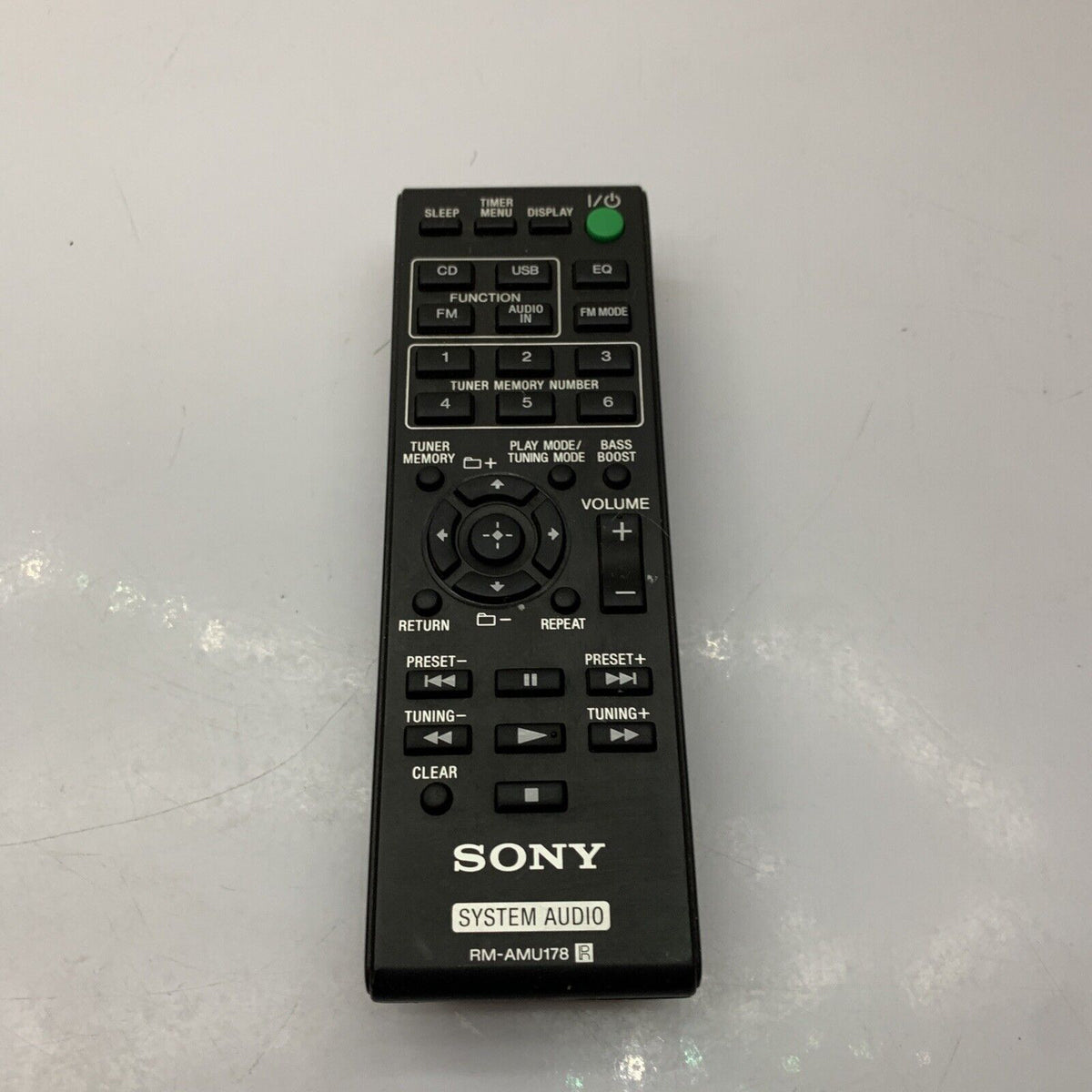 Sony RM-AMU178 Remote Control for CD Radio USB HiFi System Audio ...