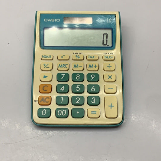 Casio MS-10VC Solar Powered Tax Calculator