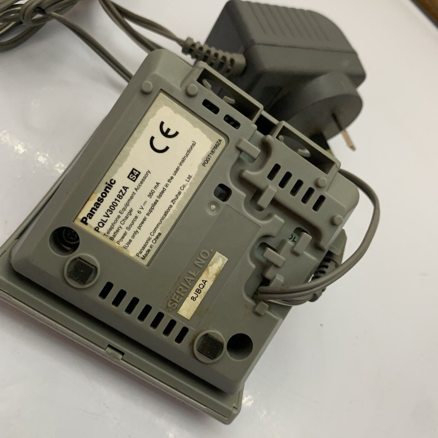 Genuine Panasonic PQLV30018ZA Cordless Charger + PQLV200AL 6v Power Supply