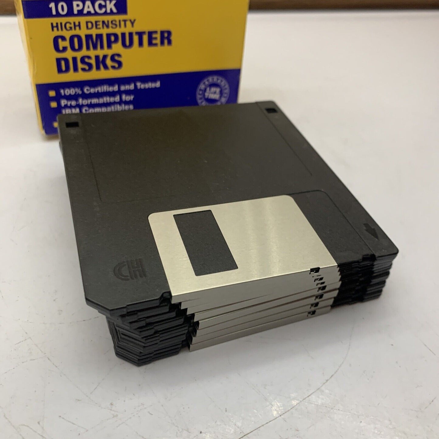 8x Double Sided 3.5" Floppy Disk MF-2HD