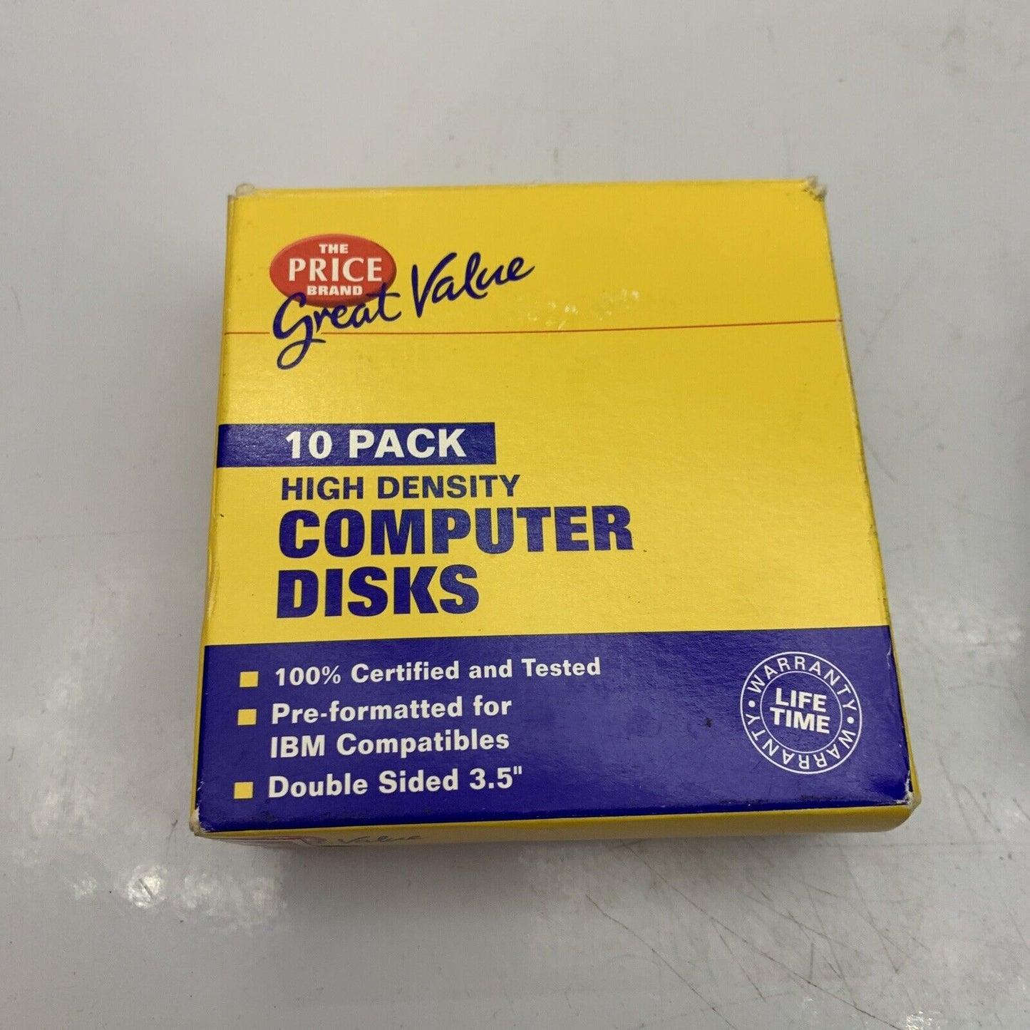 8x Double Sided 3.5" Floppy Disk MF-2HD