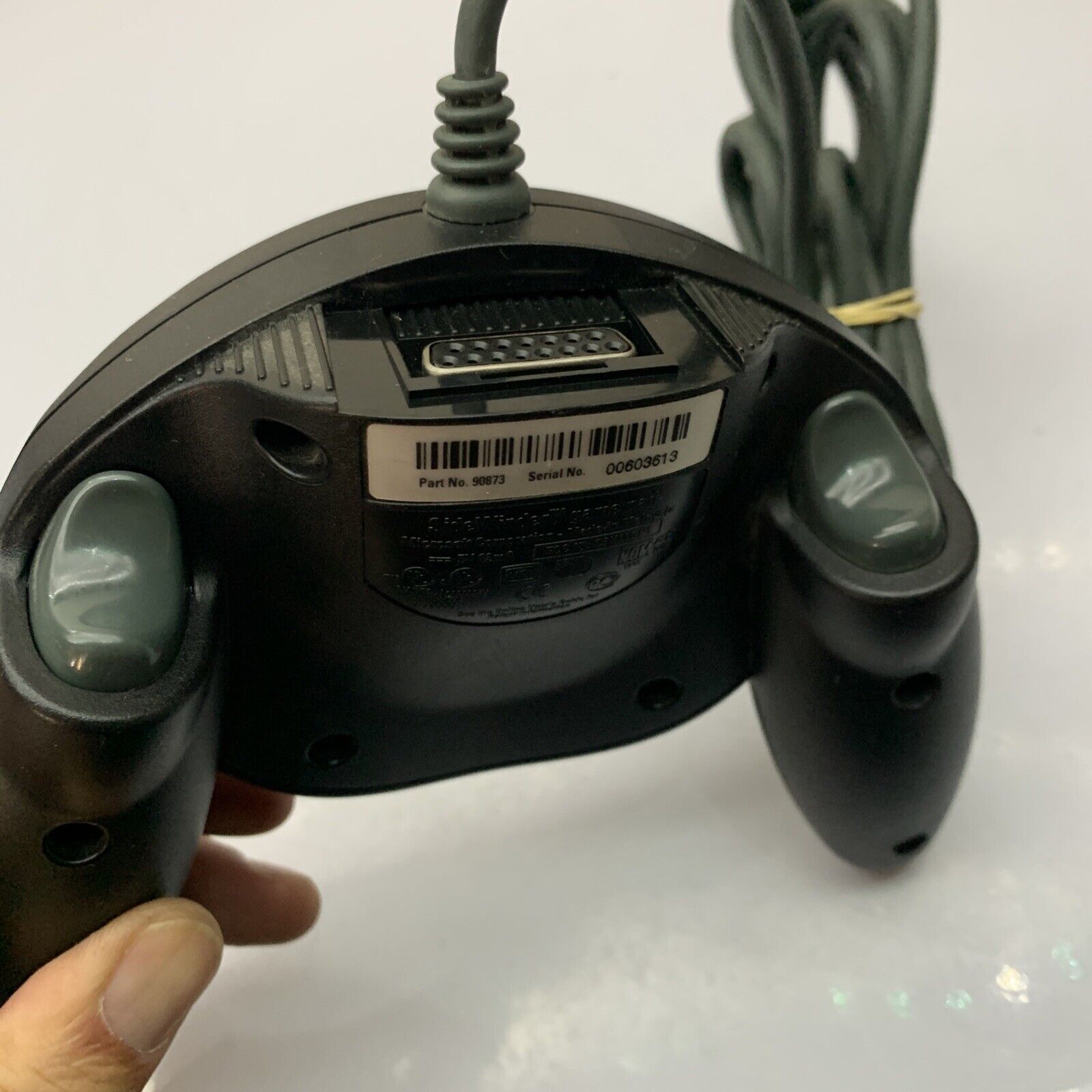 Microsoft SideWinder Gamepad Vintage Controller PC Gameport Retro Unit
