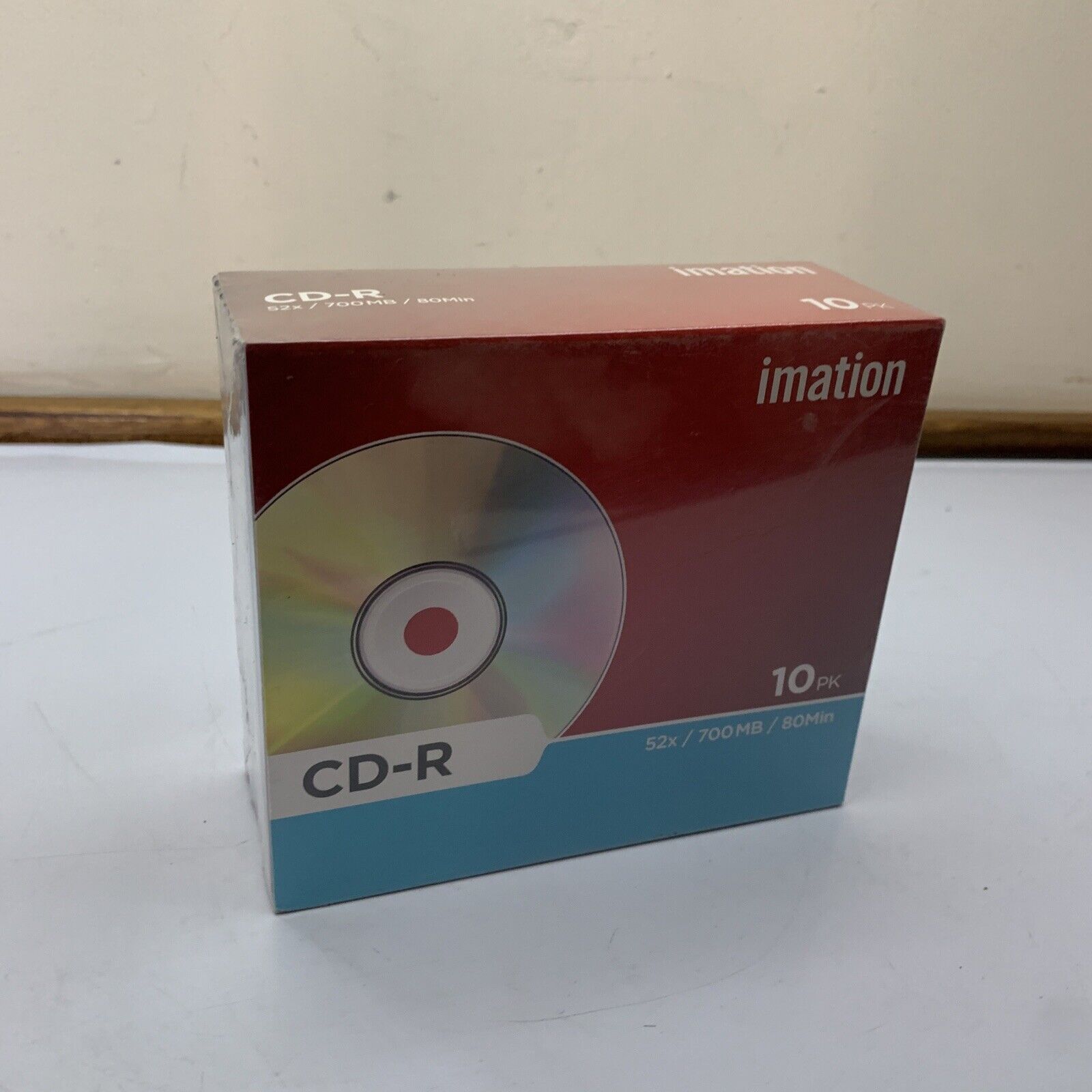 Iram Cd R Imation CD-R 52x 700MB 80 min 10 pack NEW Sealed – Retro Unit