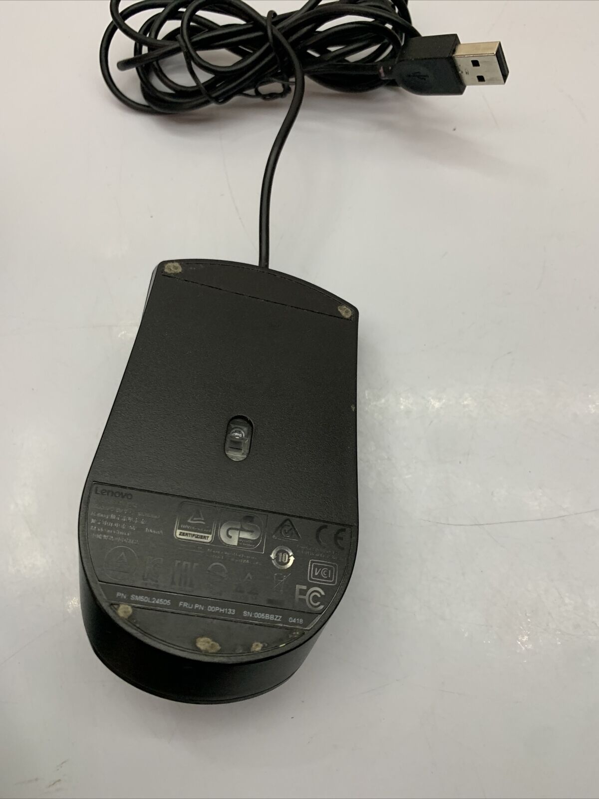 3x Genuine Lenovo IBM Mouse USB Wired