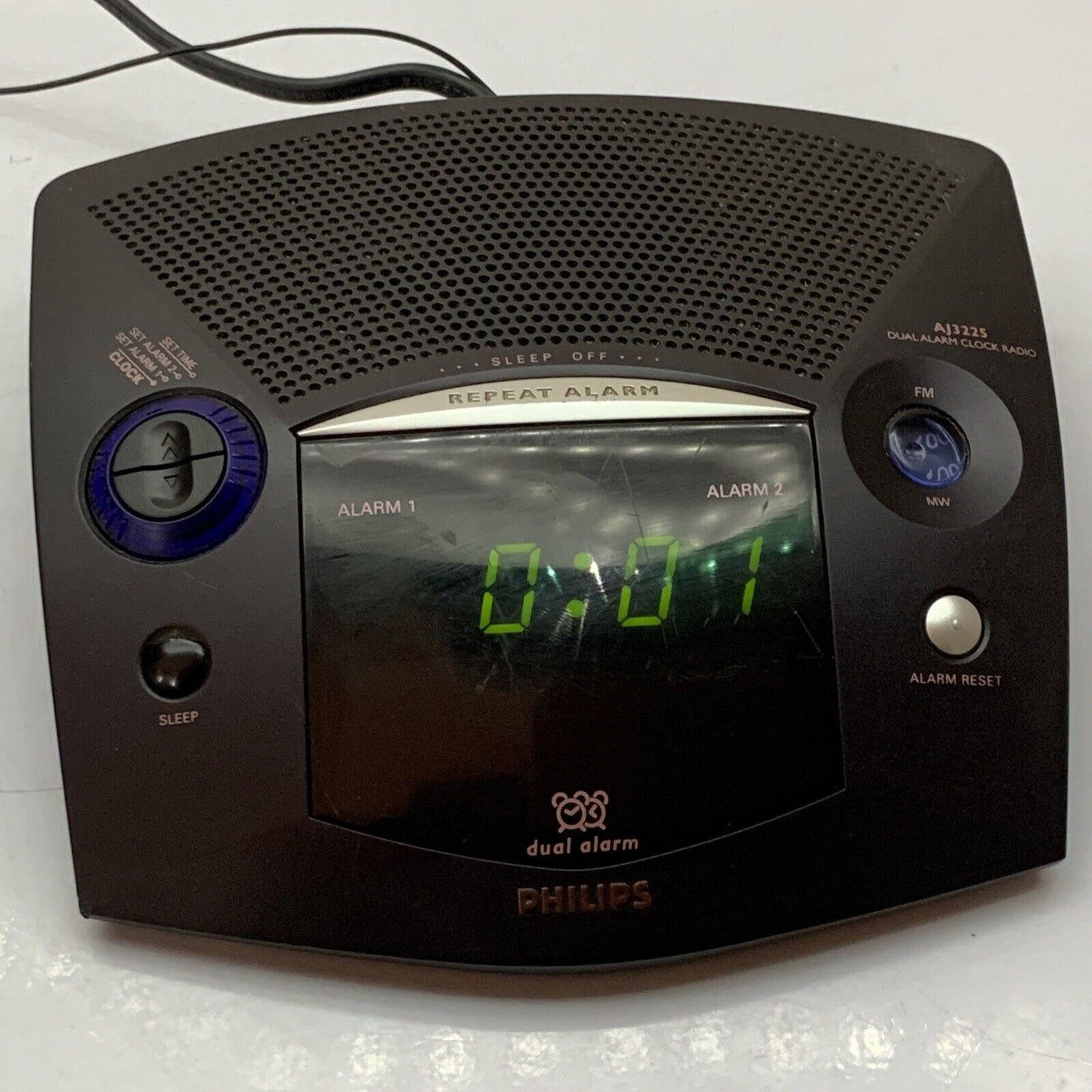 Philips Dual Alarm Clock Radio AJ3225/79