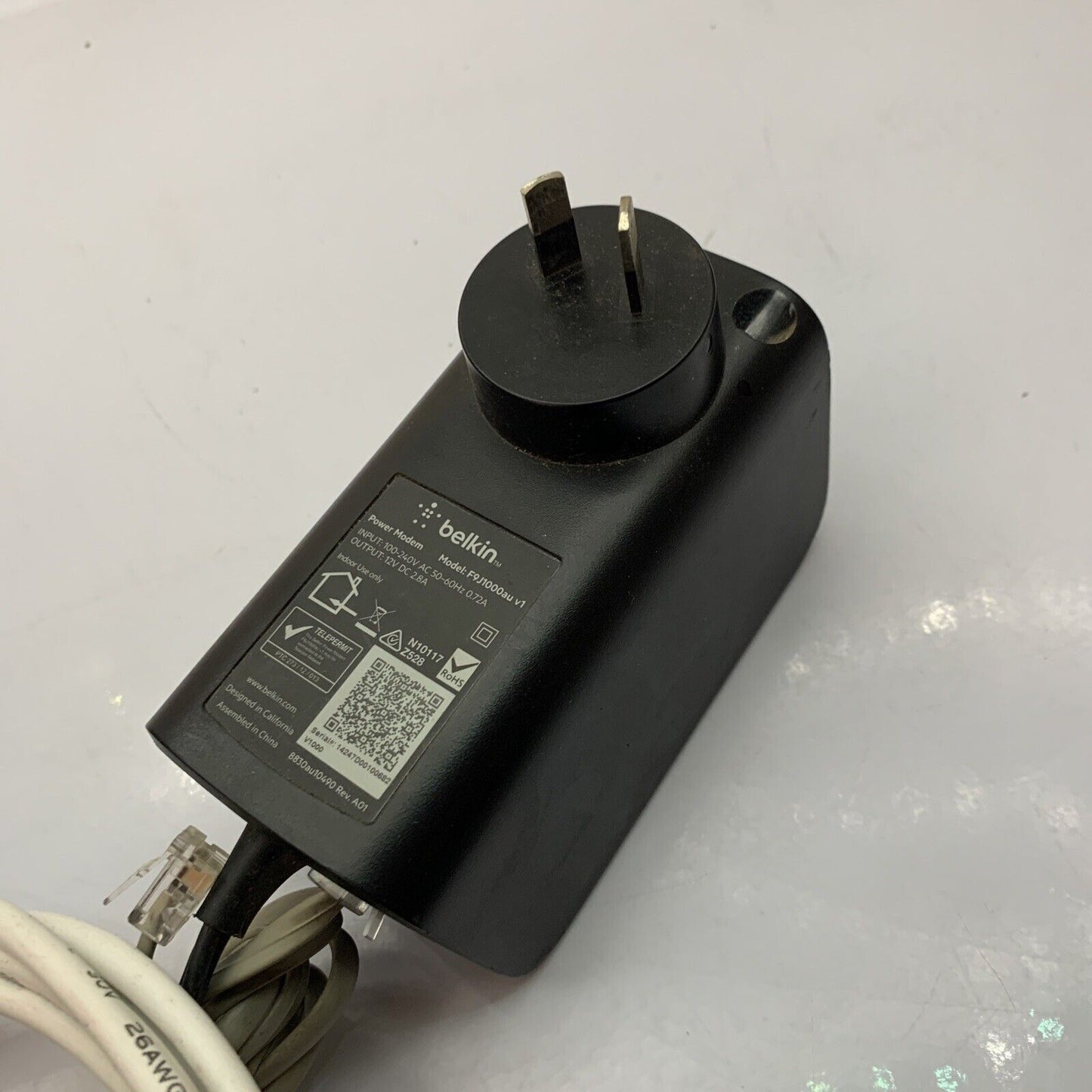 Belkin AC1200 DB Wi-fi Dual Band AC+ Gigabit Wireless Router F9K1113v1