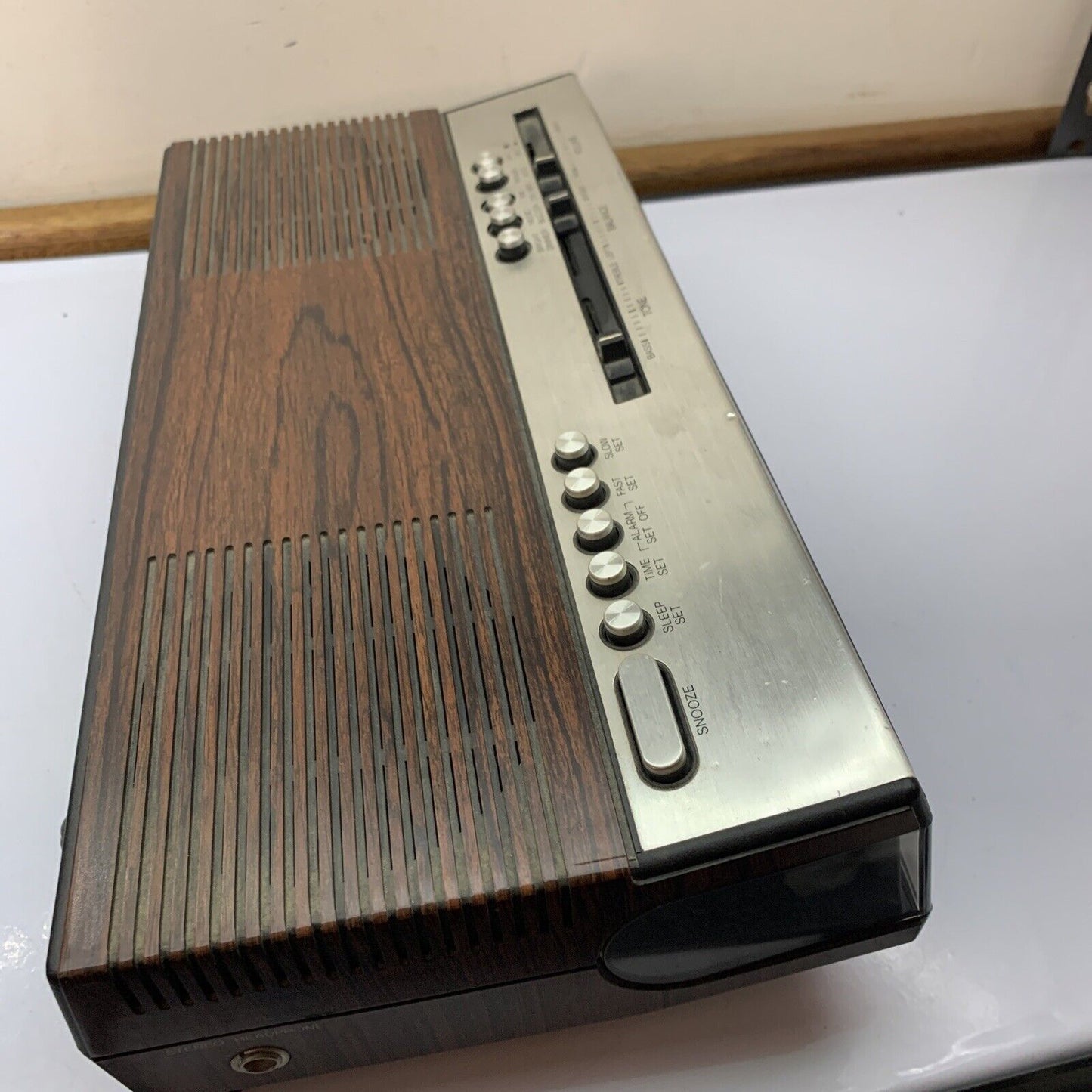 Audiosonic Alarm Clock Radio Vintage - Tested and Working