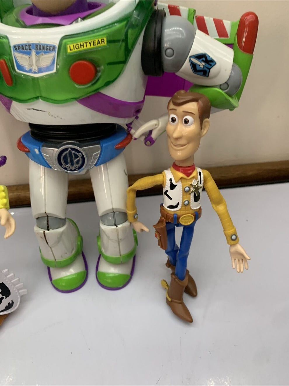 3x Toy Story Figure Buzz Lightyear Blue Belt Woody Jessie Disney Pixar ...