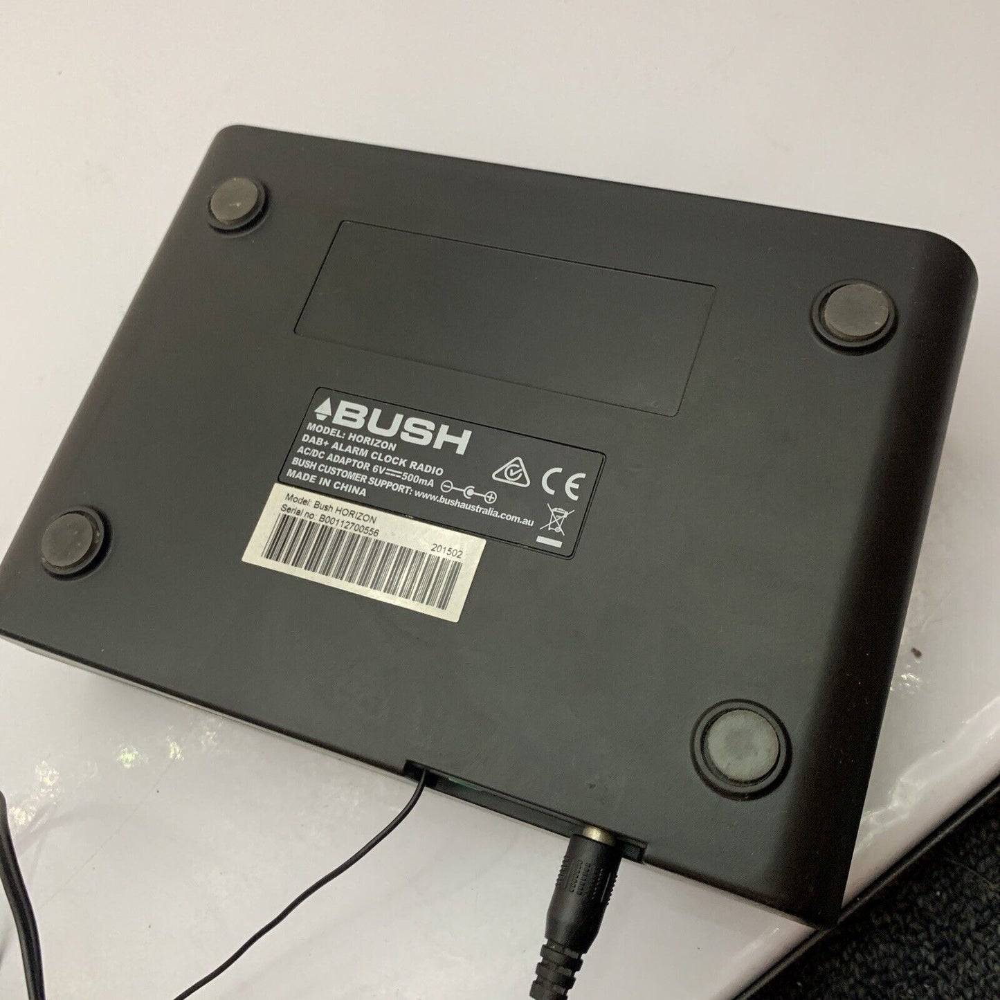 Bush Horizon DAB+ Digital Alarm Clock 201502