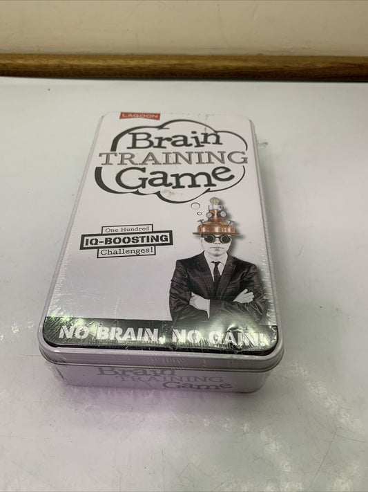 Brain Training Game 100 IQ Boosting Challenges NEW Sealed