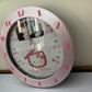 Citizen Sanrio Hello Kitty Wall Clock 4MH748 *Clock Working But Sound Not Work