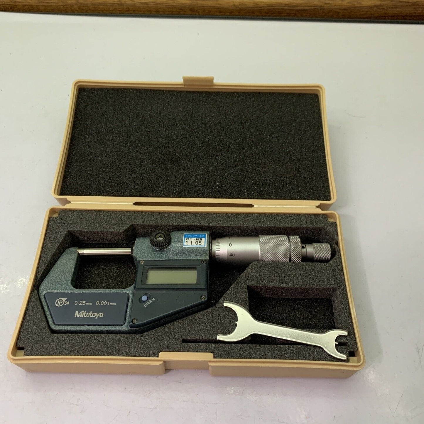 Mitutoyo Digimatic Micrometer Digital 0-25mm 0.001mm MDC-25M 3-421-20 Made Japan