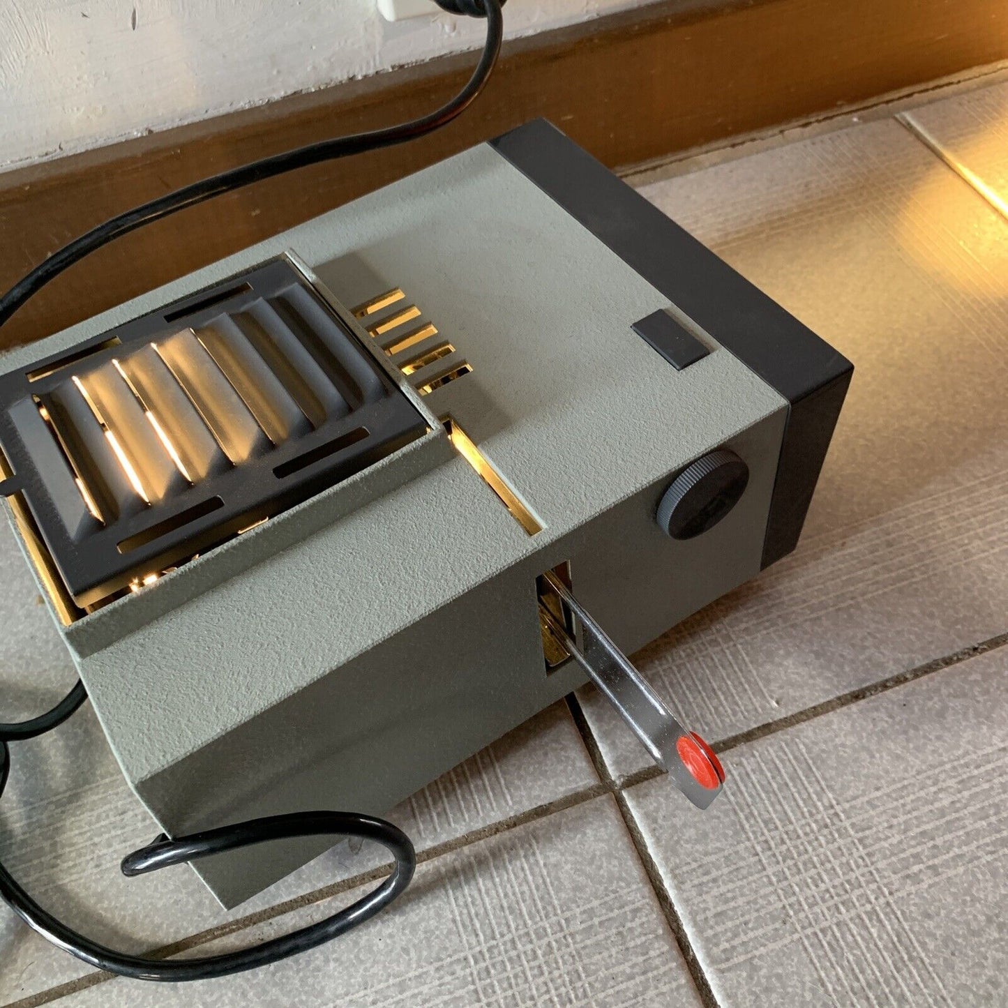 Hanimex Hanorama 300 35mm Film Slide Projector Manual Single Slide Type