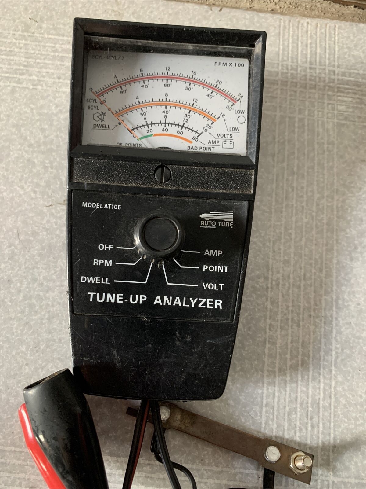 Vintage Auto-Tune Tune-Up Analyzer Handheld Model AT105