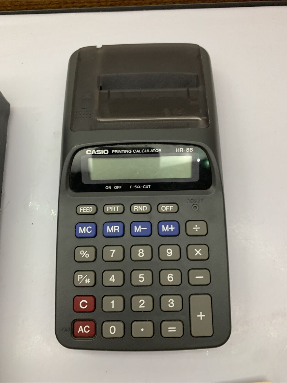 Casio Printing Calculator HR8B 10Digit Retro Unit