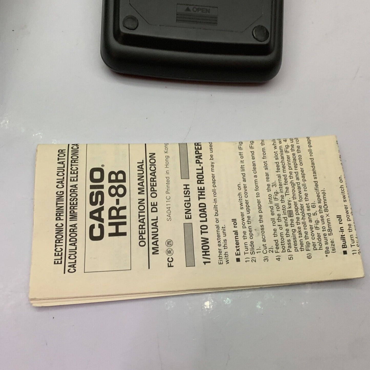 Casio Printing Calculator HR-8B 10-Digit