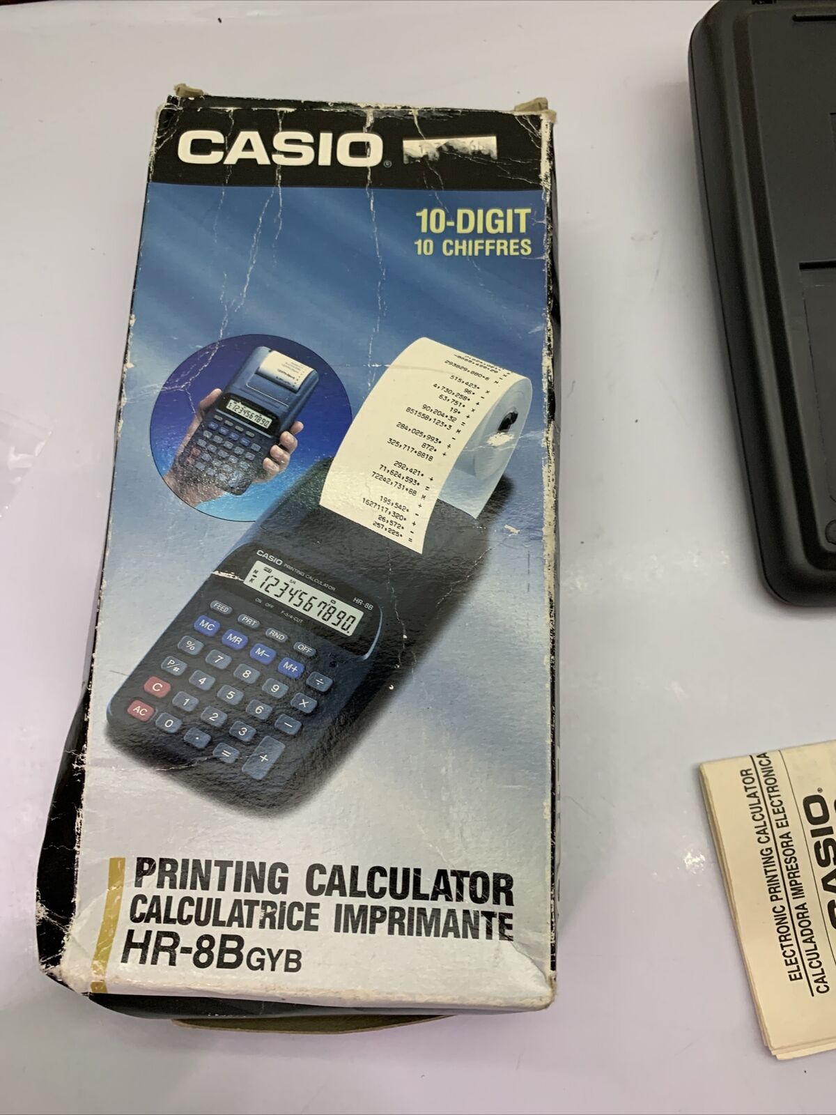 Casio Printing Calculator HR-8B 10-Digit