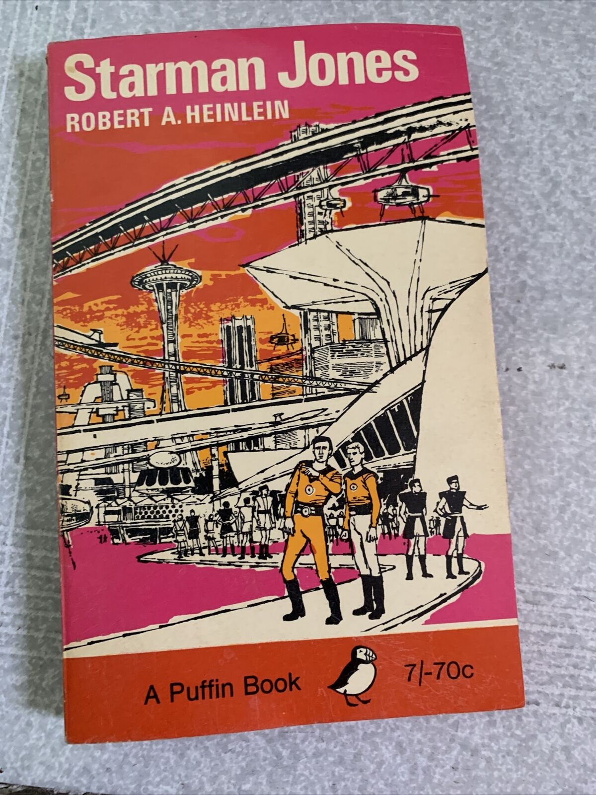 3x Robert Heinlein Books: Podkayne Of Mars, Revolt In 2100, Starman Jones