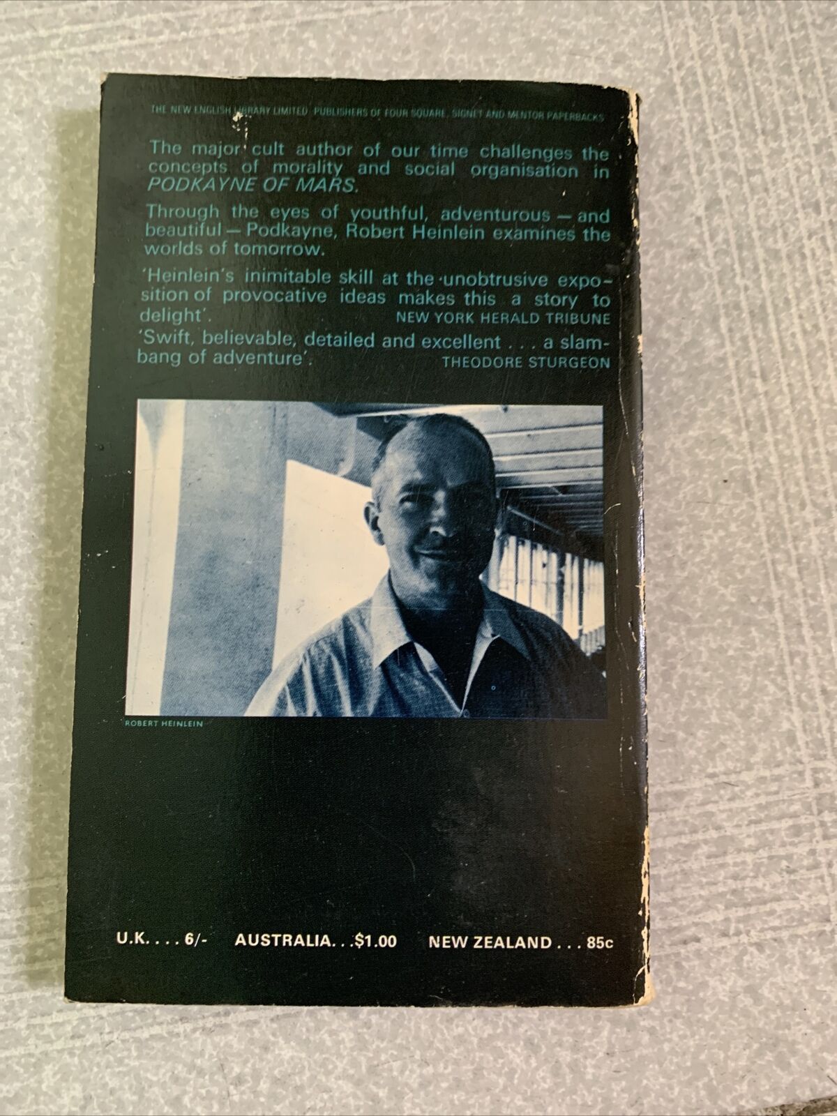 3x Robert Heinlein Books: Podkayne Of Mars, Revolt In 2100, Starman Jones