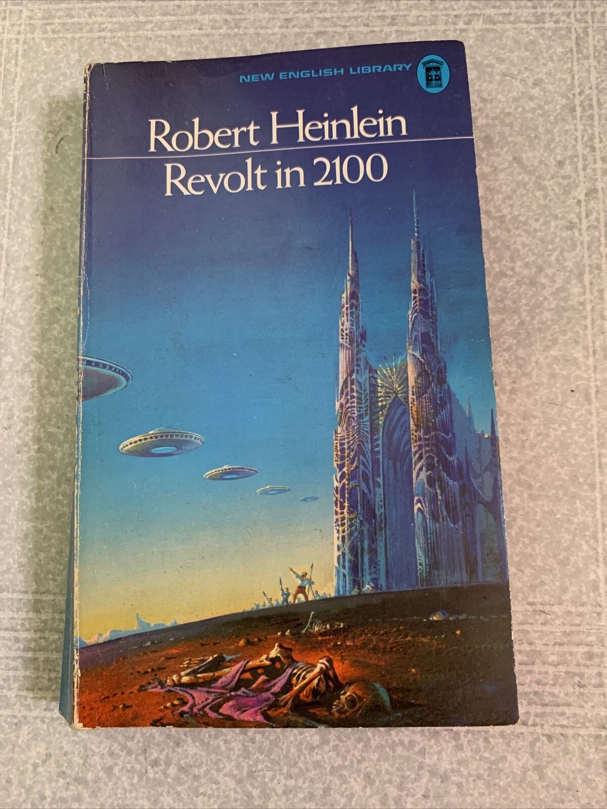 3x Robert Heinlein Books: Podkayne Of Mars, Revolt In 2100, Starman Jones