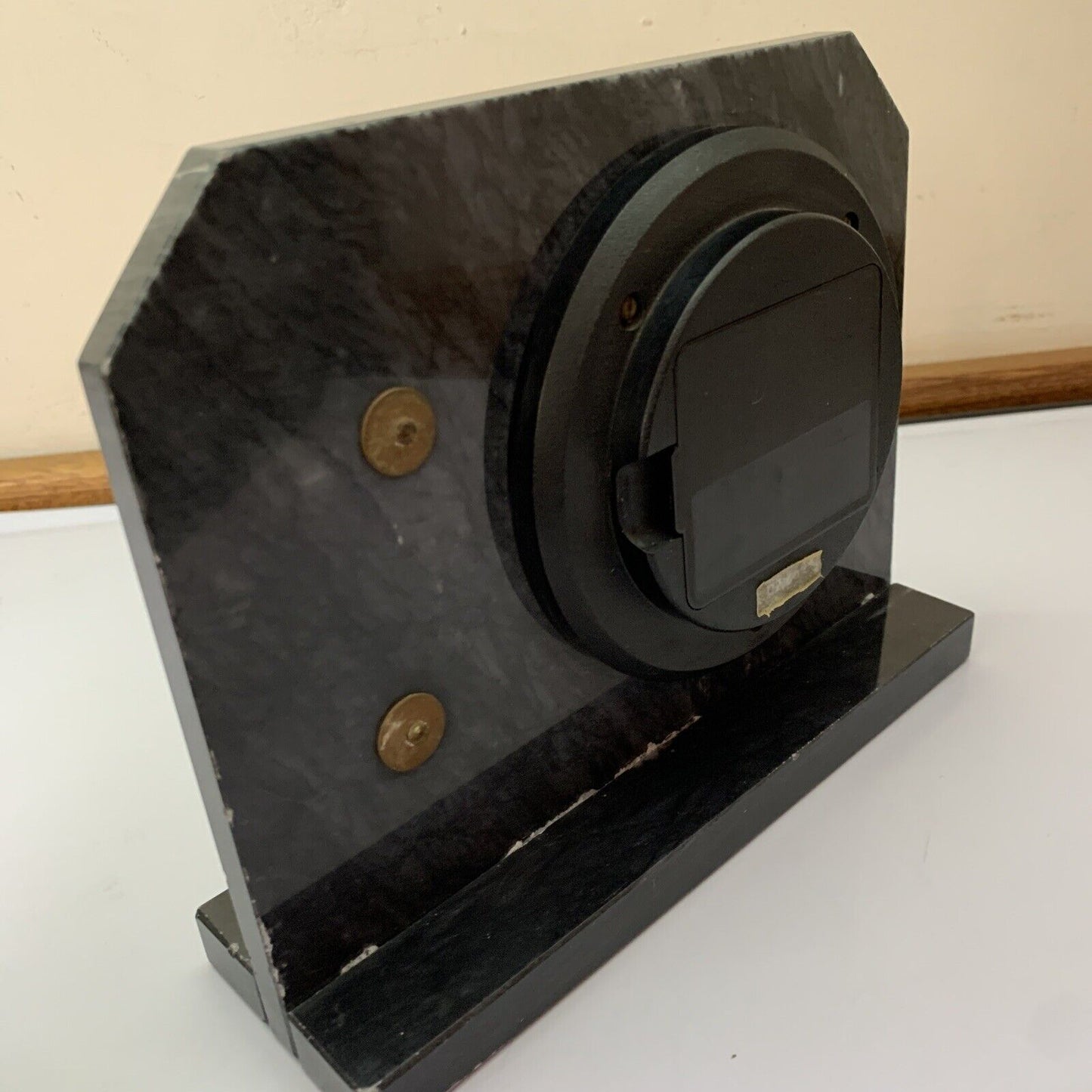 Seiko Marble Koi Desk Shelf Clock Made in Japan