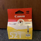 Canon Pixma CLI-521 Yellow Ink Cartridge NEW