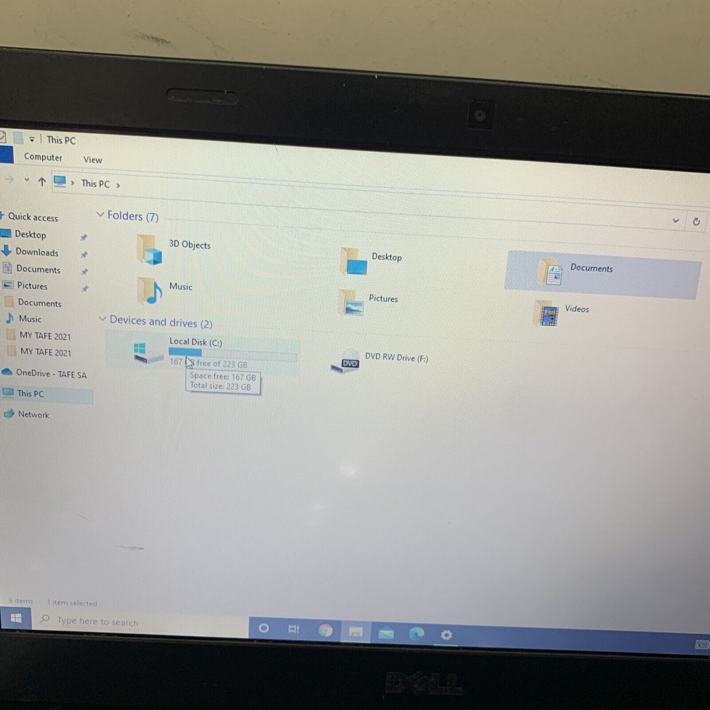 Dell Vostro 3350 13.3” Laptop i5 4GB 225GB HDD DVD-RW  *Some Keys Aren't Working