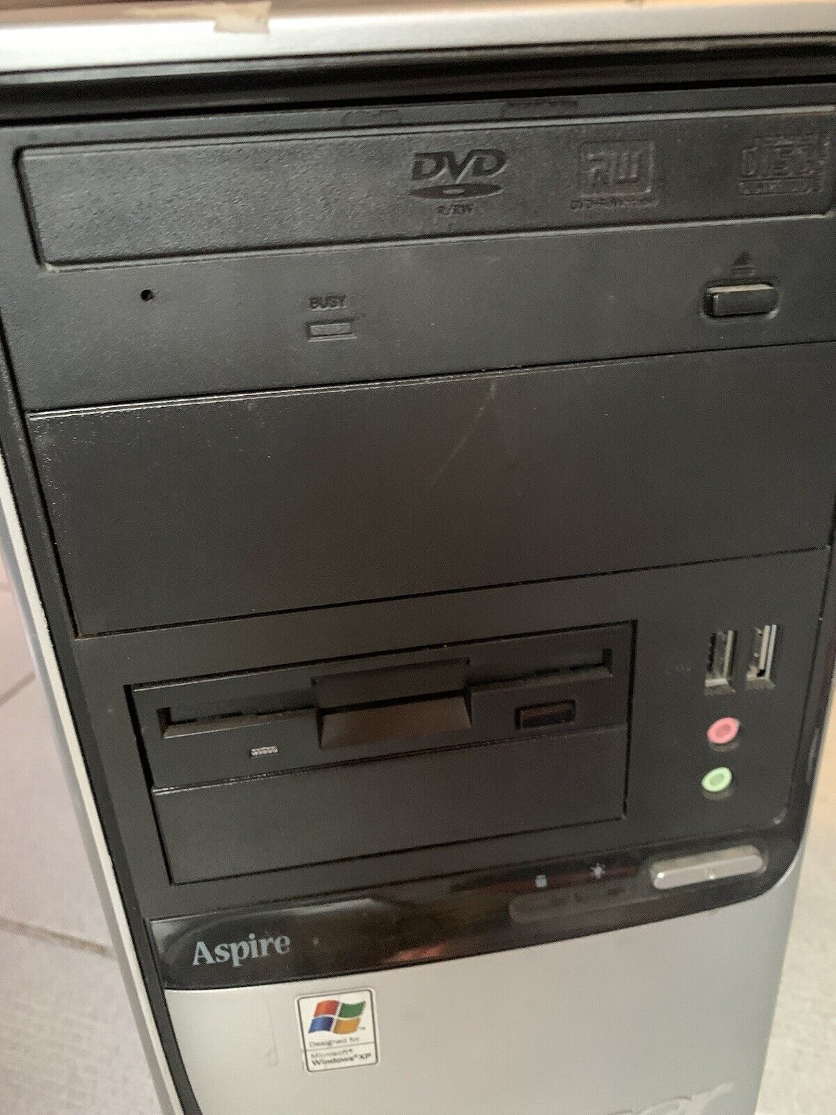Acer Aspire SA10 Desktop Intel Pentium D 2.8 GHz 2GB Ram DVD-RW No HDD Vintage