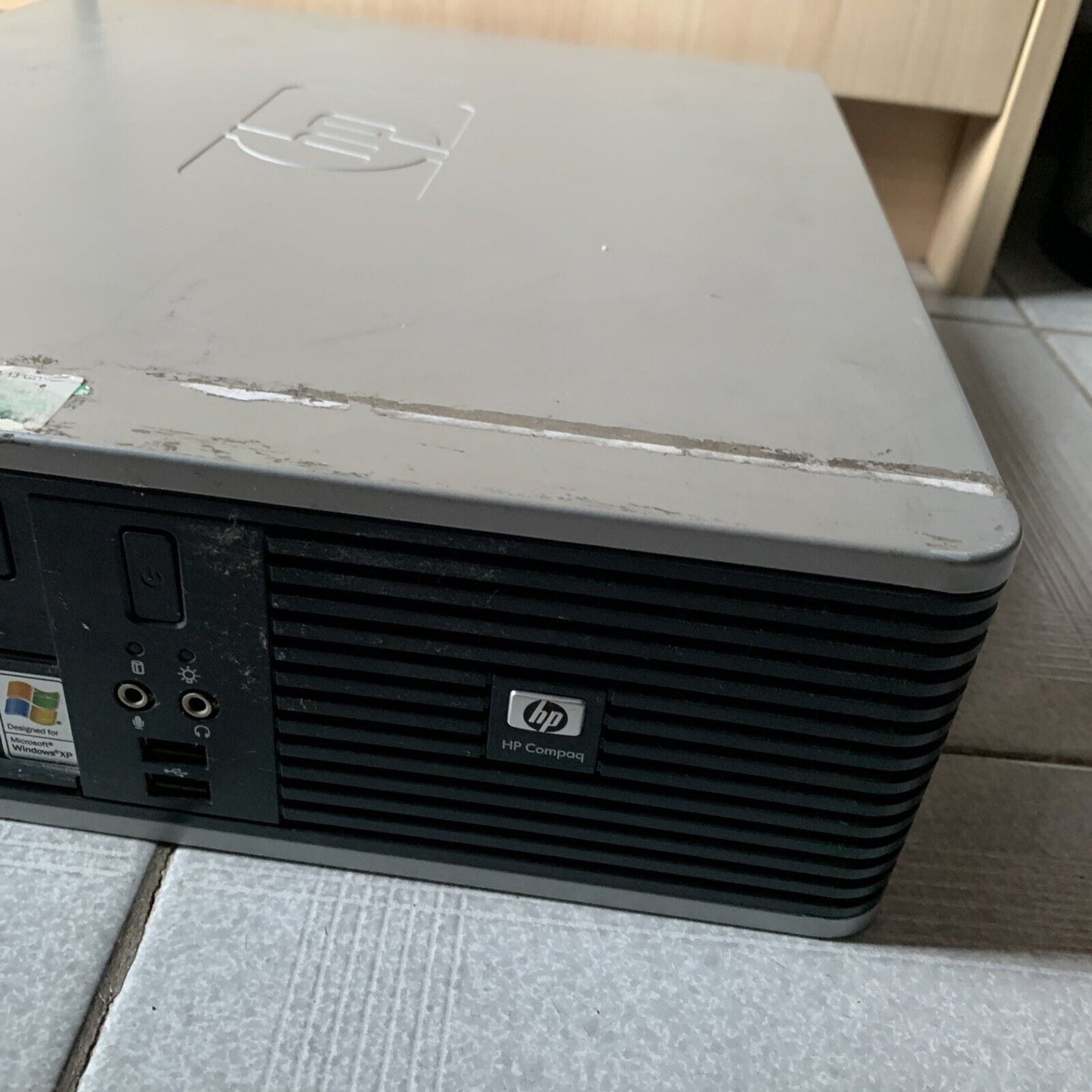 HP Compaq Dc7800 Intel Core Duo 2 Desktop 3GB Ram 320 GB HDD DVD RW Floppy Drive