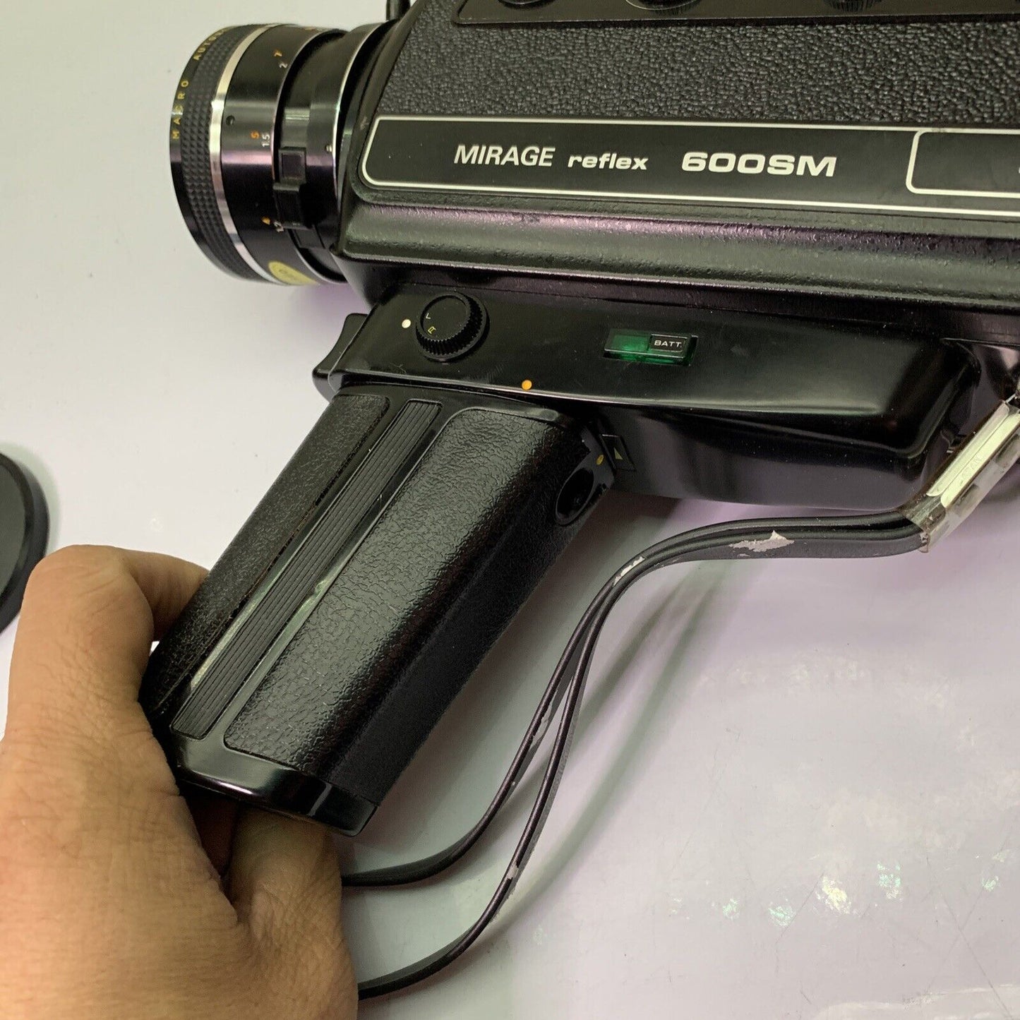 Mirage Flex 600SM Super 8 Film Camera Japan *Doesn't Turn On For Parts Or Repair