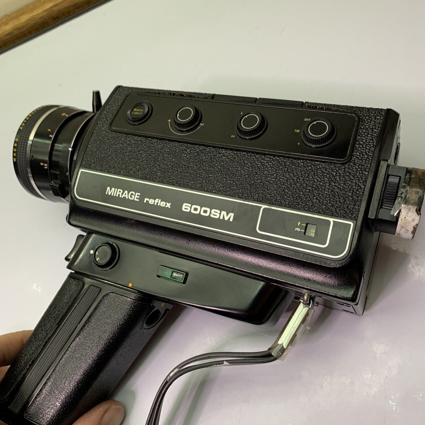 Mirage Flex 600SM Super 8 Film Camera Japan *Doesn't Turn On For Parts Or Repair