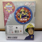 Fireman Sam Wall Clock 24.5cm Diameter  NEW Sealed