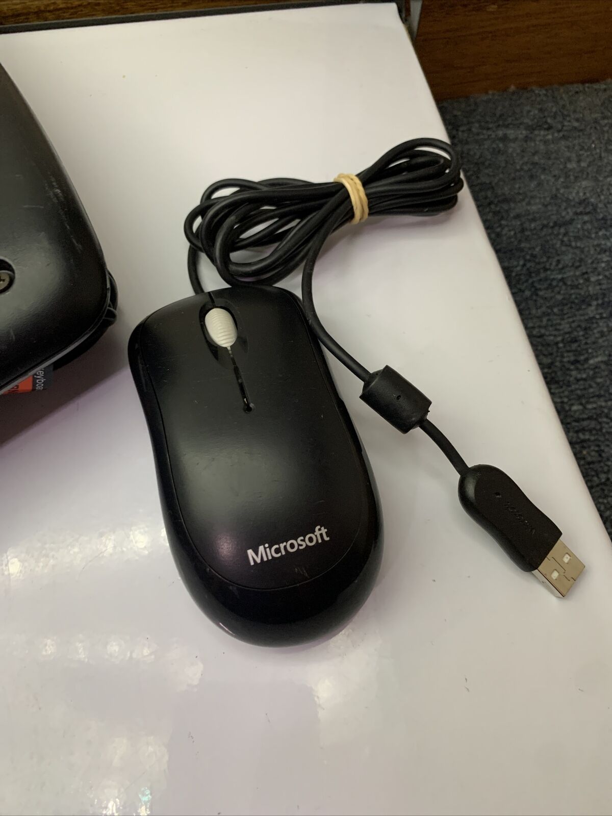 Microsoft Natural Ergonomic Keyboard 4000 v1.0 KU-0462 with Palmrest + Mouse