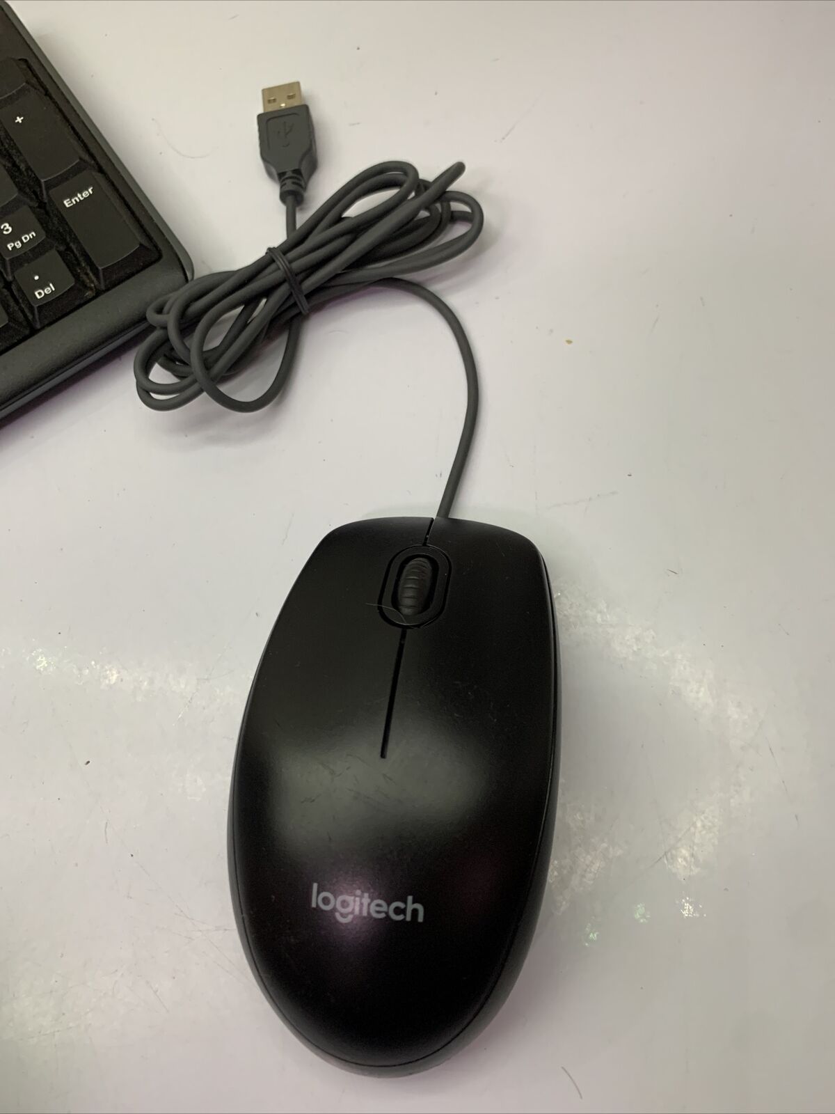Logitech K200 Keyboard + M90 Mouse USB Wired