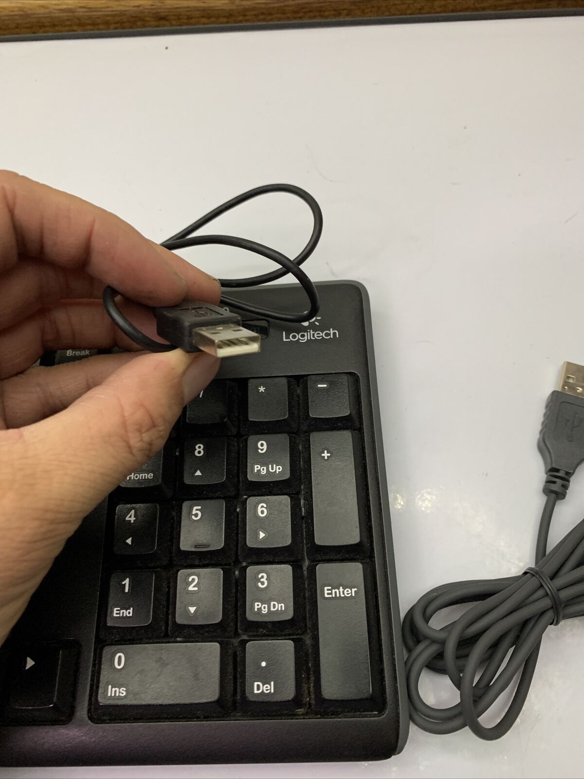 Logitech K200 Keyboard + M90 Mouse USB Wired