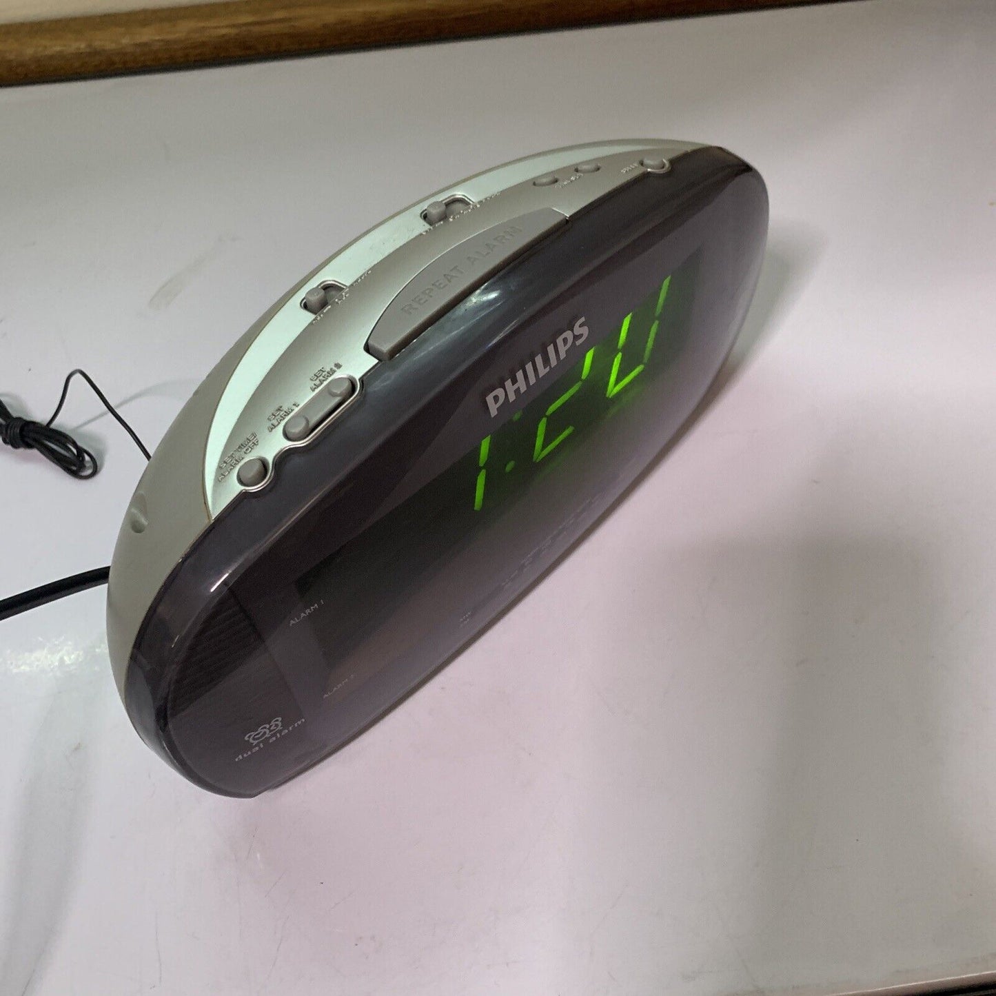 Philips Big Display Alarm Clock with Snooze AJ3540/79