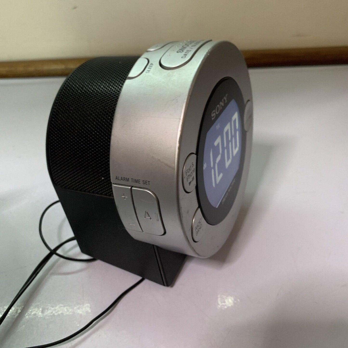 SONY Dream Machine ICFC7iP Dual Alarm Clock with AM FM Radio *iPod No