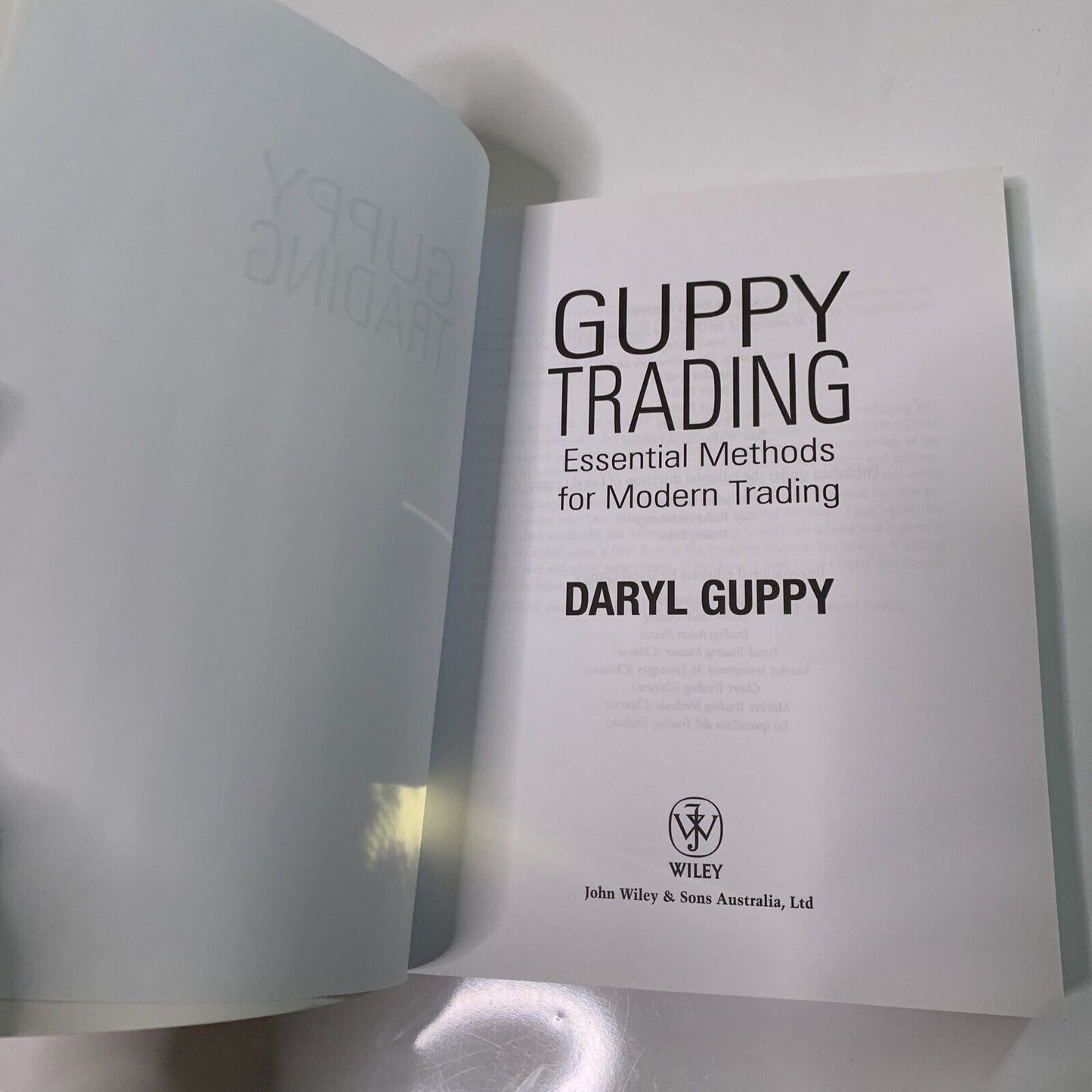 Guppy Trading: Essential Methods for Modern Trading by Daryl Guppy