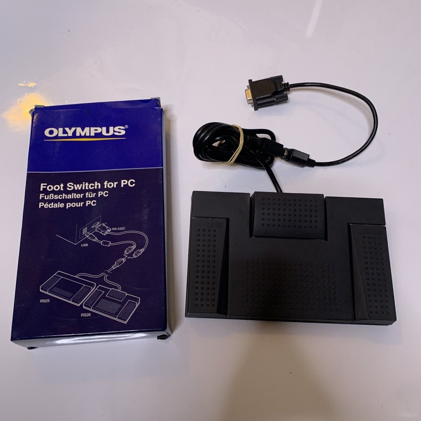 Olympus Foot Switch RS26 For PC Serial Cable RS-232C