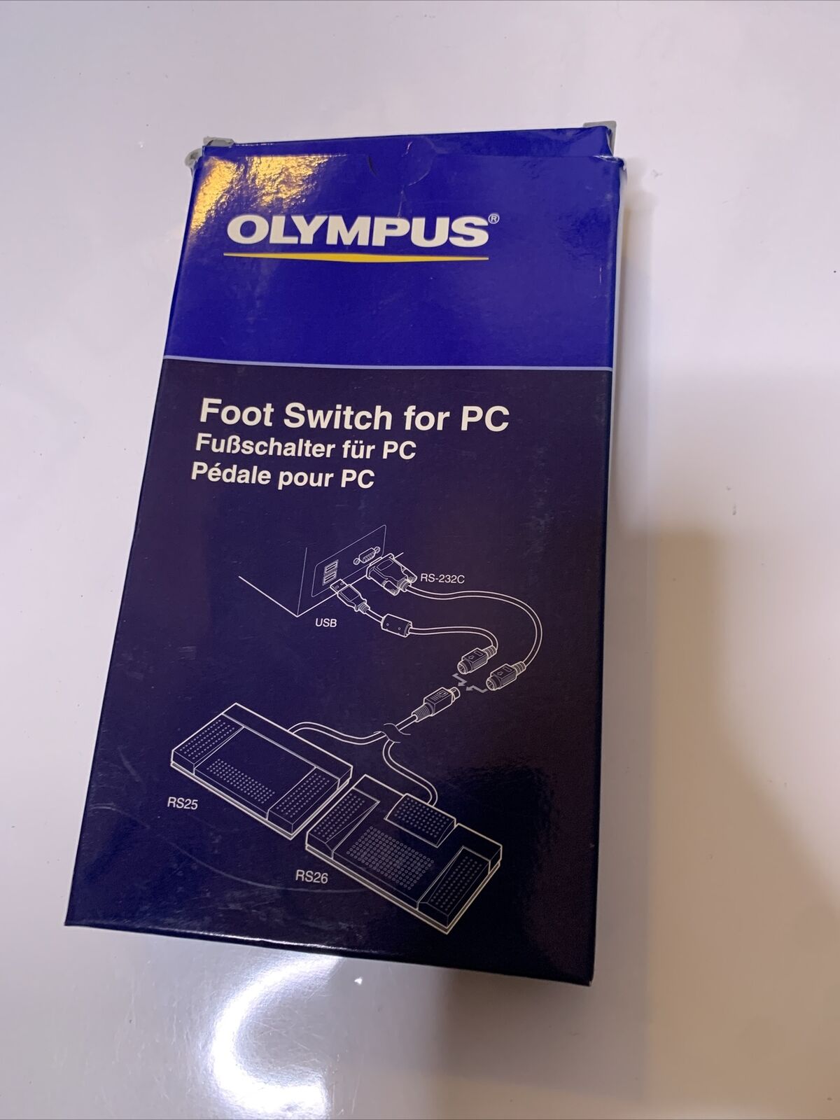 Olympus Foot Switch RS26 For PC Serial Cable RS-232C