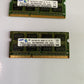 Samsung 4GB Notebook RAM 2x 2GB DDR3-1066MHz 2Rx8 PC3-8500-S-07-10-F2
