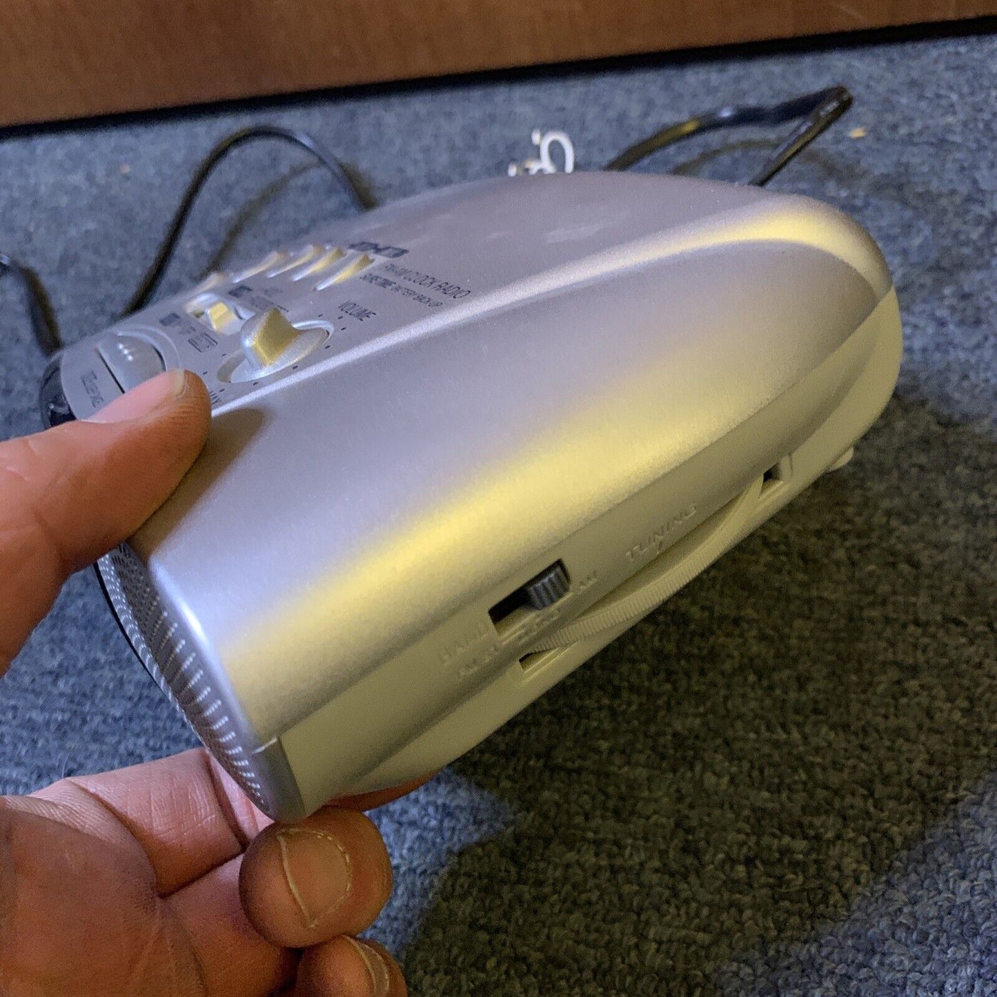 Panasonic RC-700 Alarm Clock AM/FM Radio Snooze