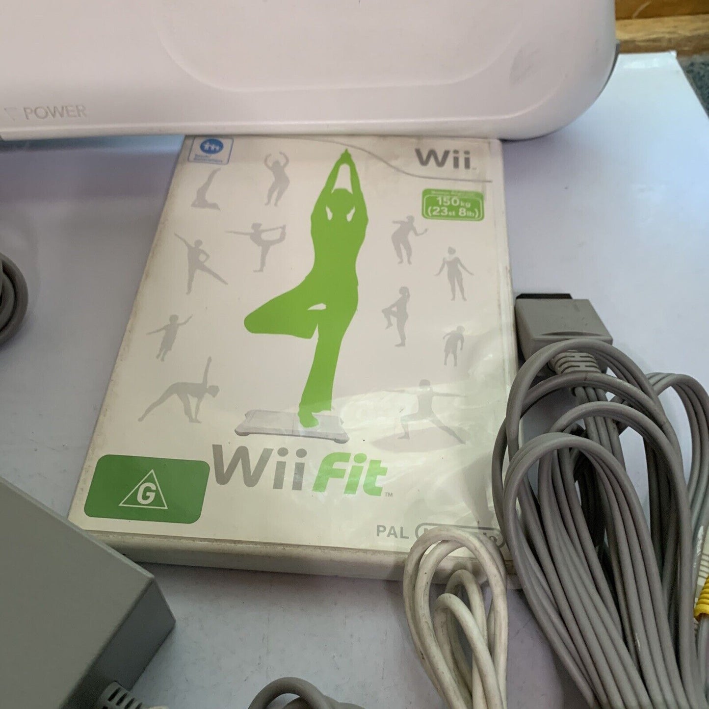 Nintendo Wii Console White Wii Fit Console Bundle Complete