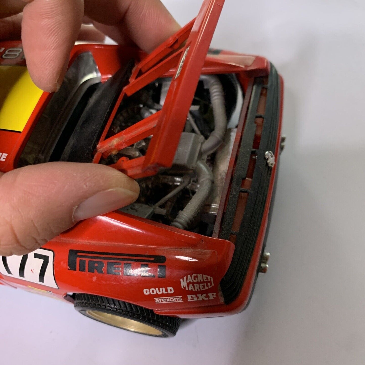 McLaren Senna Remote Control Car + Burago Ferrari 348 Model Diecast Car