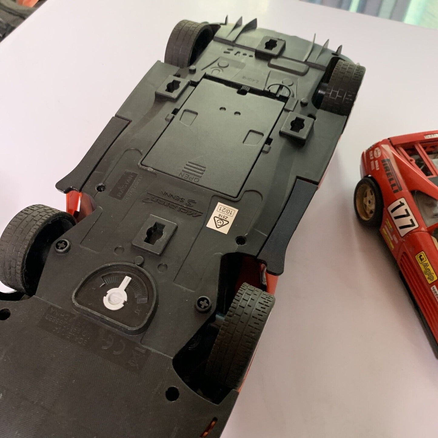 McLaren Senna Remote Control Car + Burago Ferrari 348 Model Diecast Car