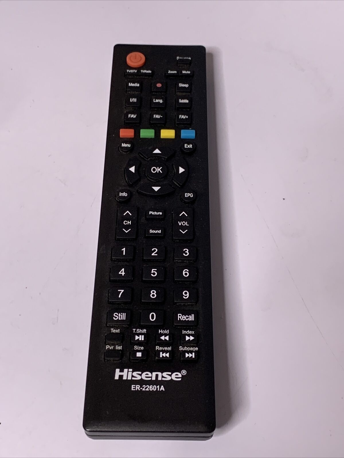Genuine Hisense ER-22601A Remote Control for Hisense TV โ Retro Unit