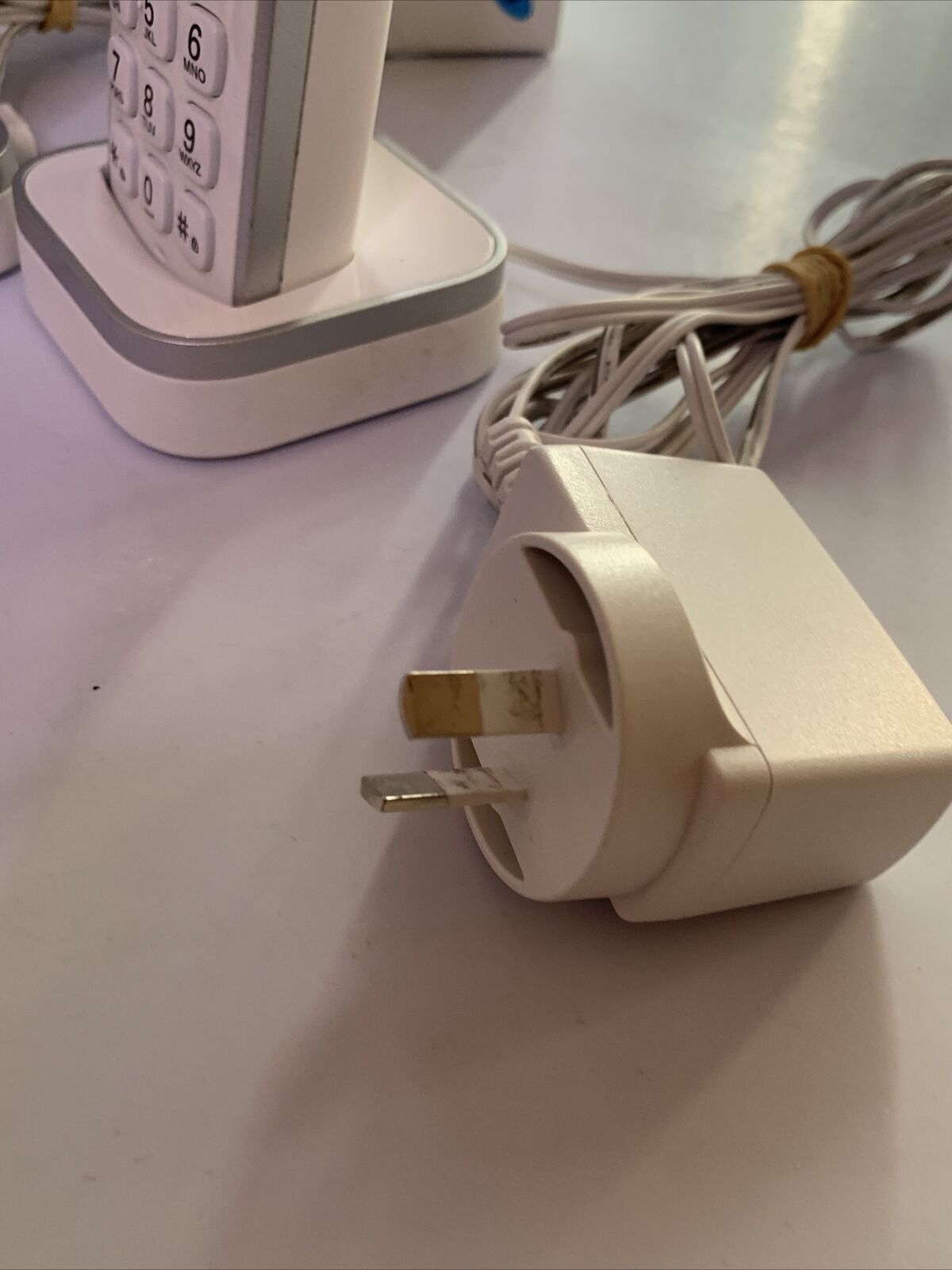 2x Telstra T-Voice 503 Handset & Charger for Telstra Gateway Smart Modem gen 1 2