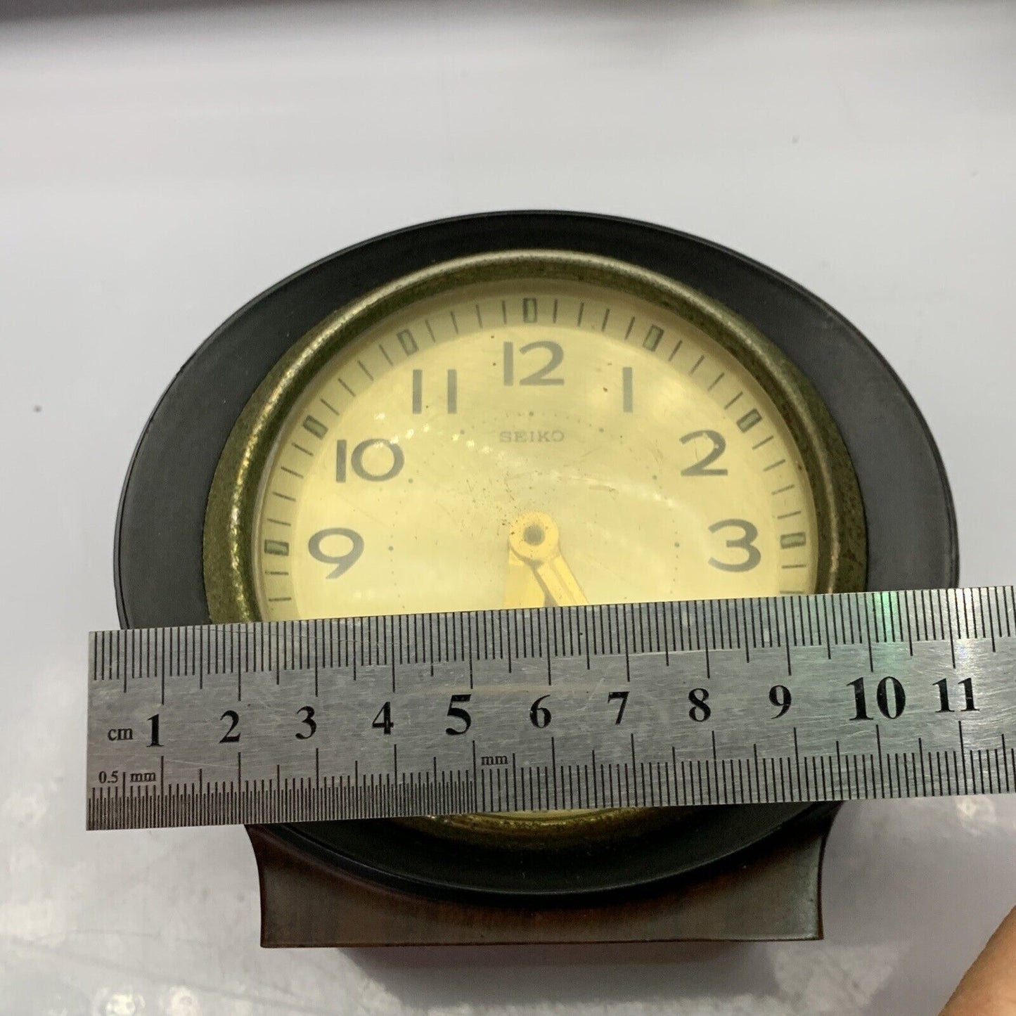 4x Japanese Vintage Seiko Rhythm Citizen Seikosha Wind Up Clocks