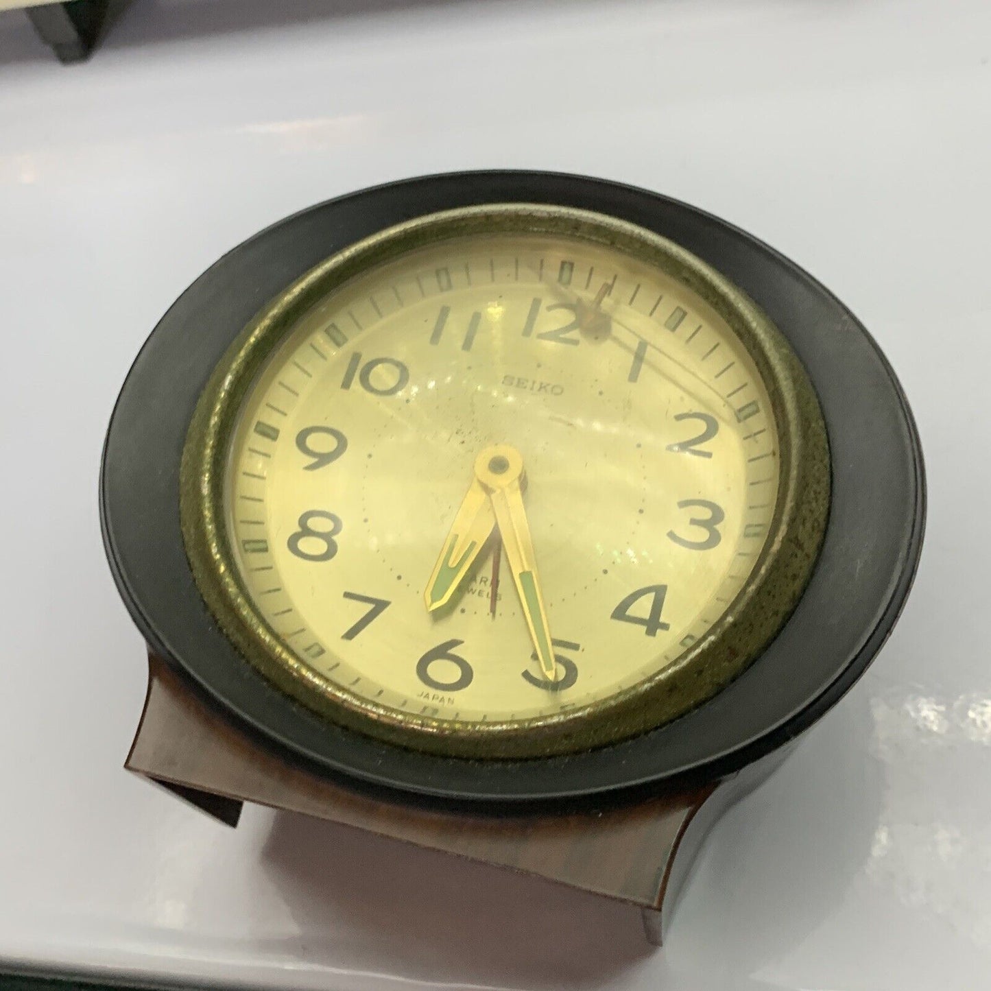 4x Japanese Vintage Seiko Rhythm Citizen Seikosha Wind Up Clocks